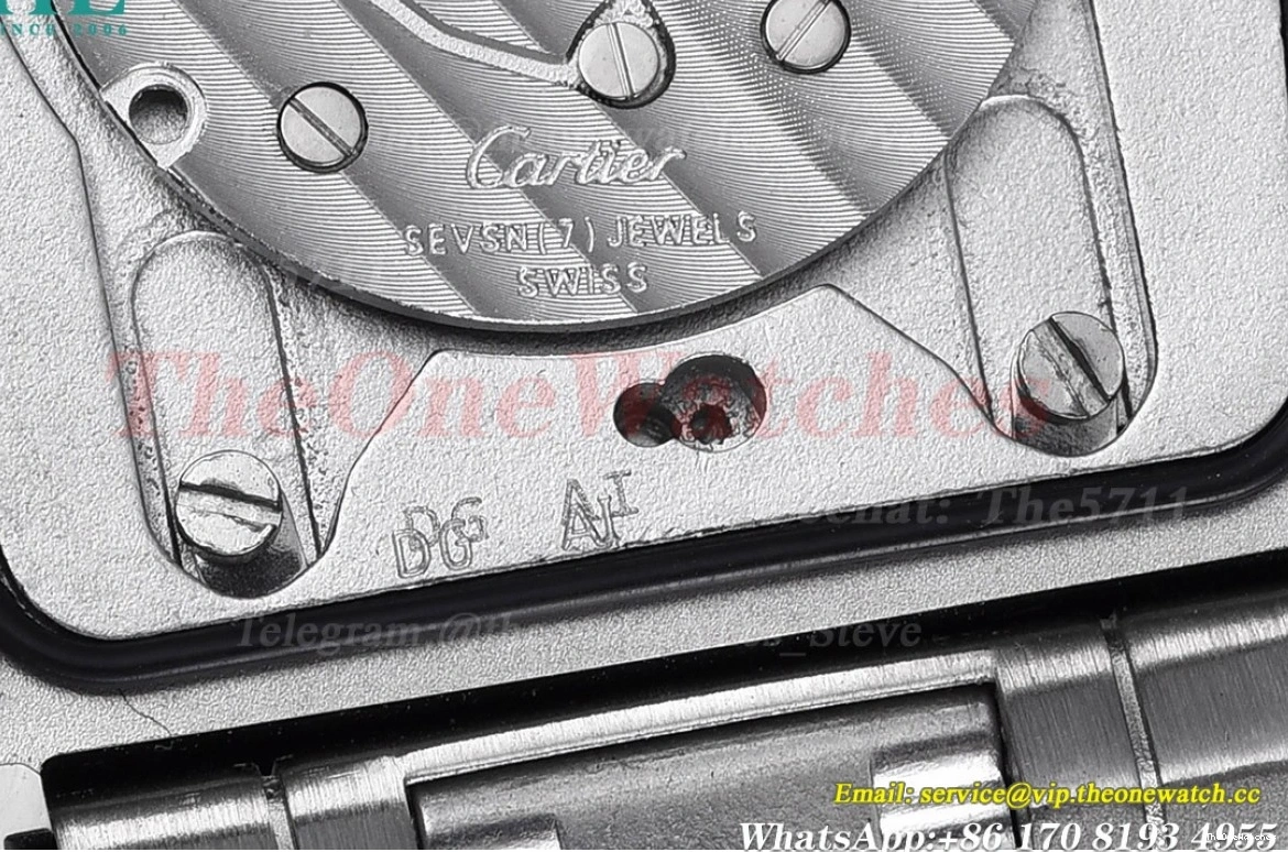 White Bracelet Diamond Bezel Tank K11F SS On Dial Must Quartz 0102